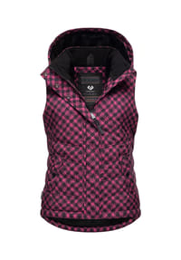 ragwear™ - Steppweste Hesty Print - Black