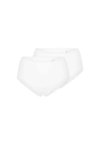 uncover by SCHIESSER - Midislip Cotton Lace - schwarz