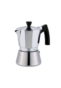 cilio Espressokocher - CLASSIC - SILBER, SCHWARZ