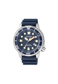 CITIZEN® Promaster Marine - Herrenuhr Eco-Drive "Promaster Marine BN0151-17L" - silber/blau