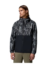 Columbia - Windbreaker, Kapuze, für Herren - 010 BLACK TREEBARK