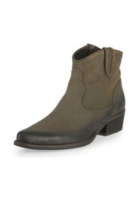 Felmini - Veloursleder Stiefelette - Grün