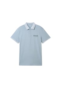 TOM TAILOR - Poloshirt Kurzarmshirt - blau