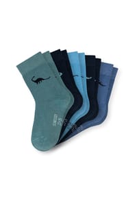 SCHIESSER - Jungen Socken, 5er Pack - "Legwear Kids", Muster, Baumwolmischung - Blau