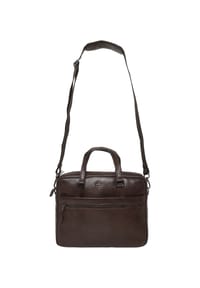 GALERIA TOKYO FS26 - Umhängetasche, Leder - BROWN