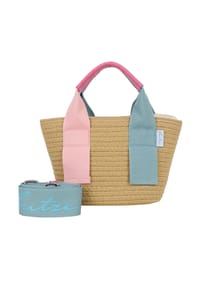 Fritzi aus Preußen - Schultertasche Happy Summer Cross mit bequemem Webbing-Gurt - Berry Water
