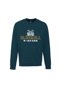 OLDSKULL - Sweatshirt mit einzigartigem Oldskull-Print - Black