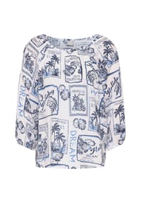 RABE - Bluse für Damen - Dunkelblau