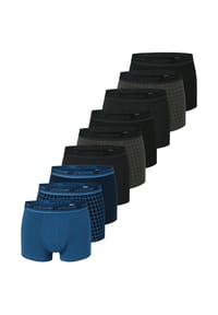 uncover by SCHIESSER - Retro Short / Pant 9er Pack Cotton - Blau