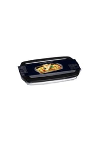 Ritzenhoff & Breker Auflaufform mit Frischhaltedeckel Cucina 1,95 Liter schwarz - CUCINA - 