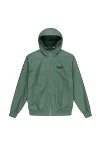 LONSDALE™ - Herren Jacke mit Kapuze normale Passform DUNSTER - Black/White
