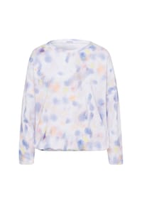 MYJAMA - Pyjamashirt CamiPrint Klassisch, weiche Qualität, elastisch, figurumschmeichelnd - watercolour