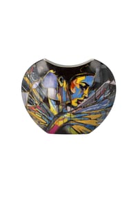 Goebel Vase Lana Frey - Fire in the Belly - Lana Frey - Fire in the Belly