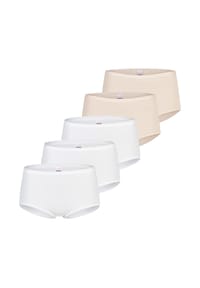 Speidel. - Panty 5er Pack Cotton & More - Beige / weiß