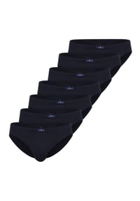 TOM TAILOR - Slip, 7er-Pack, Logo-Patch, uni, für Herren - 0110 WEIß-HELL-UNI