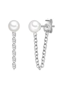 GLANZSTÜCKE MÜNCHEN - Damen Ohrringe aus 925/- Sterling Silber in silber - silber