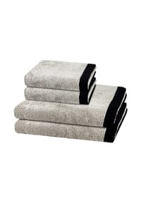 Cawö 2 X Handtuch 2 X Duschtuch im Set Lifestyle Splash - Lifestyle Splash - Capri / pistazie