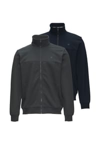 s.Oliver - Sweatjacke 2er Pack Basic - Blau
