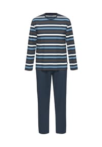 AMMANN - Schlafanzug Gorey, Baumwolle, für Herren - 16 NIGHTBLUE