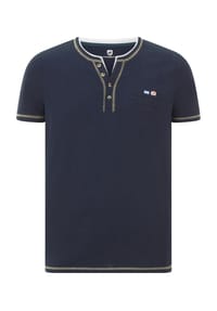 JAN VANDERSTORM - T-Shirt HAFTOR - dunkelblau