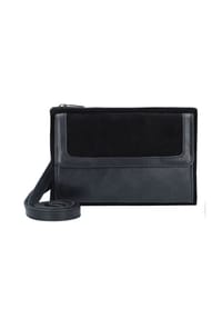 COWBOYSBAG Seventies Suede - Seventies Suede Umhängetasche Leder 21 cm - black