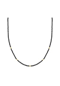 GLANZSTÜCKE MÜNCHEN - Damen Kette aus 925/- Sterling Silber in gelbgold mit Spinell - gelbgold