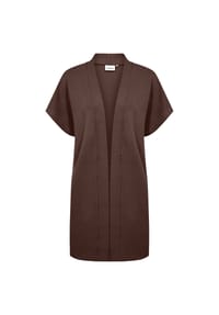Wasabi CONCEPT - Strickjacke Sabina 44, Kurzarm, für Damen - 8694 HOT FUDGE