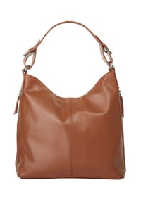 Samantha Look - Handtasche Echt Leder, Made In Italy - beige