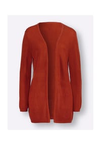 SIEH AN! - Long-Strickjacke - bleu