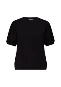 STREET ONE STUDIO - T-Shirt, Loch-Stickerei, für Damen - 10000 WHITE