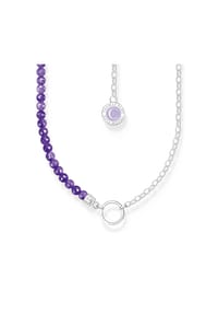 Thomas Sabo - Carrier (Zubehör) Member Charm-Kette mit Gliedern und imitiertem Amethyst - 