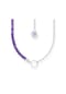 Thomas Sabo Carrier (Zubehör) Member Charm-Kette mit Gliedern und imitiertem Amethyst Bild 1