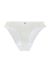 Aubade - Rosessence Slip, florale Spitze, für Damen - NUDE