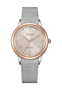 CITIZEN® ELEGANCE - Damen Armbanduhr "EM1156-80X" - WEISS