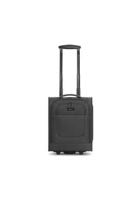 REDOLZ - Essentials 12 Essentials 12 2-Rollen Underseater Kabinentrolley XS 43 cm aufsteckbar - black