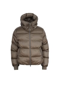 No. 1 Como - Steppjacke SCOTTIA mit Kapuze - BLACK