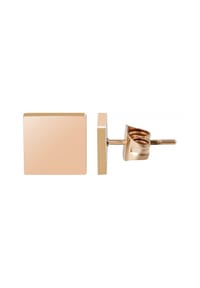 Adelia's - Adelia's Unisex Ohrstecker aus poliertem Edelstahl - silber