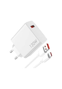 xiaomi - Smartphone-Ladegerät 120 Watt Hyper Charger Combo - weiß