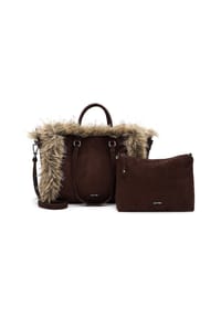 SURI FREY SFY Chessy Suede - Damen Shopper SFY Chessy Suede - 900 TAUPE