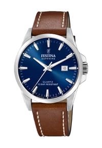 FESTINA SWISS MADE - Herren Armbanduhr - BLAU