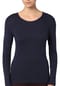 -con-ta- Langarmshirt, angeraute Innenseite, für Damen Bild 3