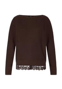 zero - Strickpullover langarm - Chocolate Plum