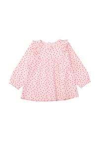 STACCATO - Langarmshirt, Rüschen, für Babys und Kleinkinder - HEART AOP