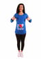 M.M.C. Umstandslangarmshirt I Love You mit Motiv Bild 2