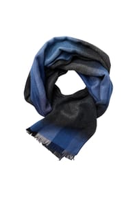 CASAMODA - Herren Schal gestreift - Blau