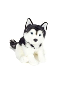 HERMANN Teddy COLLECTION® - Hunde Plüschtier Husky, 30 cm - MEHRF.