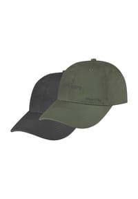 normani® - Baseballkappe Set Capul - Anthrazit/Oliv