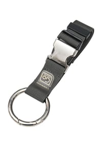 Go TRAVEL - Clip Band, zweifarbig, 30 cm - SCHWARZ/SILBER
