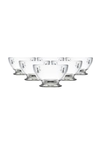 LA ROCHÈRE Schalen Biene Abeille ø 13,8 cm 6er Set transparent - BIENE - transparent