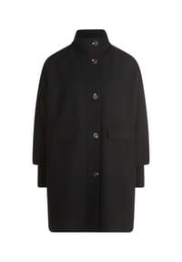 BETTY BARCLAY - Wollmantel, Stehkragen, für Damen - 9045 BLACK